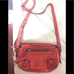 🎈Botkier Napa leather orange crossbody